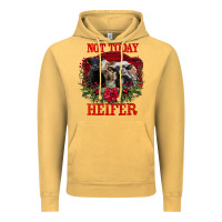 Vintage Mustard Not Today Heifer Vintage Hoodie - Bettercallsaul