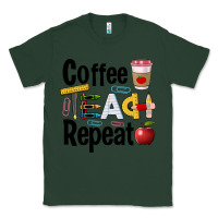Sports Green coffee teach repeat Classic Tee - BarkalooDesign