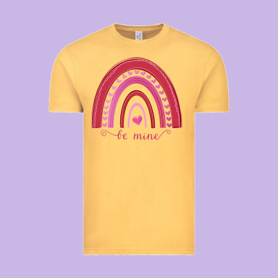 Valentines Day Rainbow Vintage Tee Designed By Bettercallsaul
