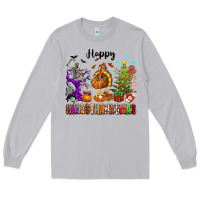 Moon Dust Happy Hallothanksmas Long Sleeve Tee - texasbilliewilder