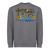Storm small town autism Heavyweight Sweatshirt - CowGirlArtShop