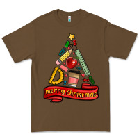 Cacao teacher tools christmas tree Premium Tee - MaliasSmallBusiness