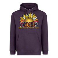 Plum Teacher Heavyweight Hoodie - CowhideDigitalArt