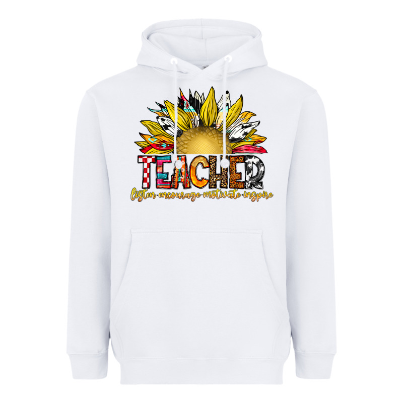 Teacher Heavyweight Hoodie by CowhideDigitalArt | Teevron