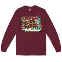 Christmas On The Farm Long Sleeve Tee | Teevron