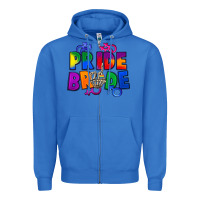 True Royal Pride bride Zipper Hoodie - FaDigitalArtStudio
