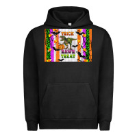 Pigment Black Trick rawr treat kids bottle Urban Hoodie - Artiststas