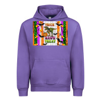 Trick Rawr Treat Kids Bottle Urban Hoodie | Teevron