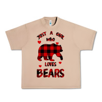 Burro Just A Girl Who Loves Bears Urban Heavy Tee - Bettercallsaul