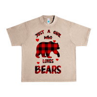 French Oak Just A Girl Who Loves Bears Urban Heavy Tee - Bettercallsaul