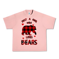 Salmon Just A Girl Who Loves Bears Urban Heavy Tee - Bettercallsaul