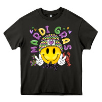 Asphalt mardi gras vibes Heavy Core Tee - MaliasSmallBusiness