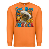 Carrot God Bless America Premium Sweatshirt - LillyAllenDesigns