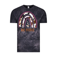 Cloud Black Valentines Day Rainbow, Valentines Day Rainbow Cowhide, Vintage Tee - Bettercallsaul