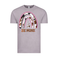 Vintage Zinc Valentines Day Rainbow, Valentines Day Rainbow Cowhide, Vintage Tee - Bettercallsaul