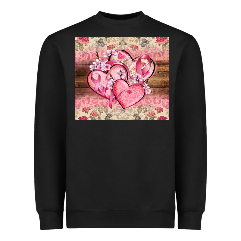 Cancer Hearts Heavyweight Sweatshirt by CowGirlArtShop | Teevron