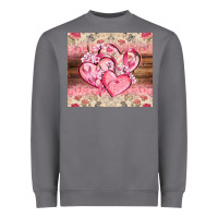 Storm cancer hearts Heavyweight Sweatshirt - CowGirlArtShop