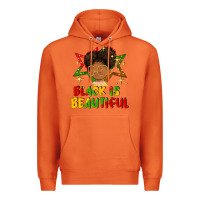 Carrot black is beautiful Premium Hoodie - FaDigitalArtStudio