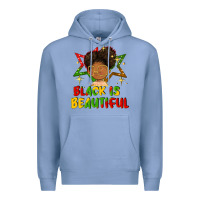 Colony Blue black is beautiful Premium Hoodie - FaDigitalArtStudio