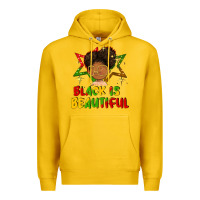 Lemon black is beautiful Premium Hoodie - FaDigitalArtStudio
