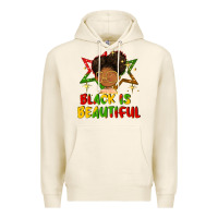 Tofu black is beautiful Premium Hoodie - FaDigitalArtStudio