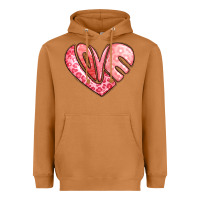 Meerkat heart shaped love valentine's day Heavyweight Hoodie - LillyAllenDesigns