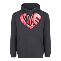 Smoke heart shaped love valentine's day Heavyweight Hoodie - LillyAllenDesigns