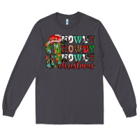 Smoke Howdy howdy howdy Christmas Long Sleeve Tee - NancyCooperArtShop