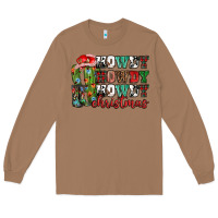Toasted Coconut Howdy howdy howdy Christmas Long Sleeve Tee - NancyCooperArtShop