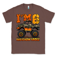 Chestnut i'm six this is how i roll monster truck birthday Classic Tee - Jasminsmagicworld