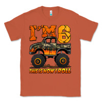 Copper i'm six this is how i roll monster truck birthday Classic Tee - Jasminsmagicworld