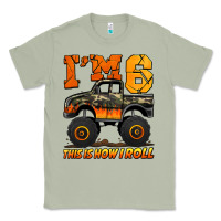 Matcha i'm six this is how i roll monster truck birthday Classic Tee - Jasminsmagicworld