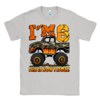 Moon Dust i'm six this is how i roll monster truck birthday Classic Tee - Jasminsmagicworld