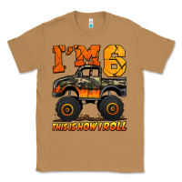Toasted Coconut i'm six this is how i roll monster truck birthday Classic Tee - Jasminsmagicworld