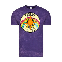 Cloud Purple Radiate Positivity Vintage Tee - Bettercallsaul