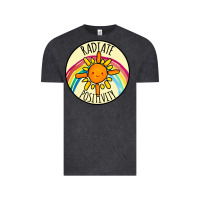 Vintage Black Radiate Positivity Vintage Tee - Bettercallsaul