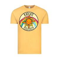 Vintage Mustard Radiate Positivity Vintage Tee - Bettercallsaul