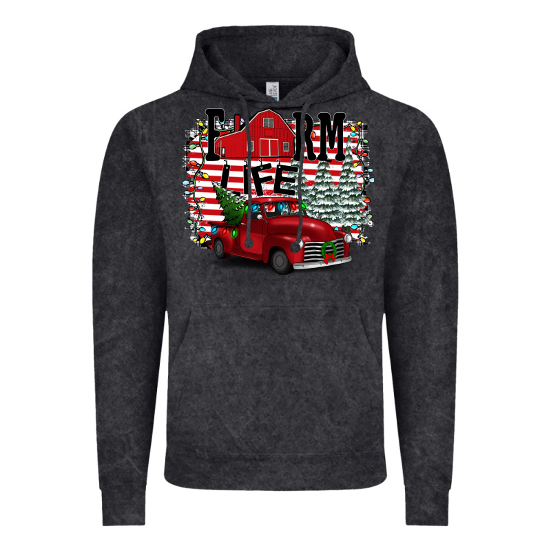 Farm Life Christmas Vintage Hoodie by Bettercallsaul | Teevron