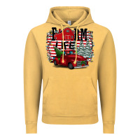 Vintage Mustard Farm Life Christmas Vintage Hoodie - Bettercallsaul