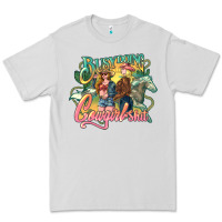 Dove Grey busy doing cowgirl Premium Tee - NancyCooperArtShop