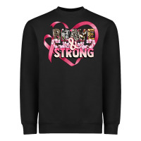 Black brave and strong cancer awareness Heavyweight Sweatshirt - CowGirlArtShop