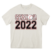 Cream senior baseball Heavy Core Tee - AdoDesignShop