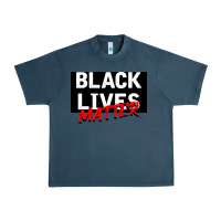 Midnight Navy Black Lives Matter Urban Heavy Tee - Bettercallsaul