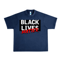Navy Black Lives Matter Urban Heavy Tee - Bettercallsaul