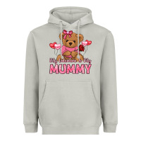 Moon Dust my valentine is my mummy Heavyweight Hoodie - LillyAllenDesigns