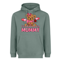 Sage my valentine is my mummy Heavyweight Hoodie - LillyAllenDesigns
