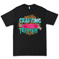 Black crafting is my therapy Premium Tee - NancyCooperArtShop