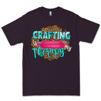 Plum crafting is my therapy Premium Tee - NancyCooperArtShop