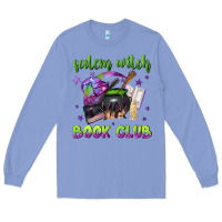 Colony Blue Salem witch book club Long Sleeve Tee - NancyCooperArtShop