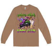 Toasted Coconut Salem witch book club Long Sleeve Tee - NancyCooperArtShop
